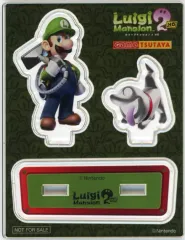【中古】アクリルスタンド・アクリルパネル ルイージ アクリルスタンド 「Switchソフト ルイージマンション2 HD」 TSUTAYA購入特典