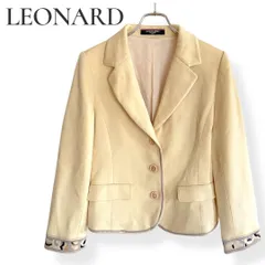 新品　レオナール　レディース　ジャケットLL 楽天市場】レオナール ジャケットの通販