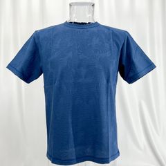 新品 春夏 半袖Tシャツ M サイズ ブルー ジム メンズ カジュアル 男性 40代 50代 60代 70代 70827