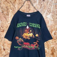 2007年 マリリンマンソン BigFace Tシャツ - メルカリ