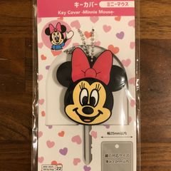 【新品】ミニー　キーキャップ　キーホルダー　キーカバー　ディズニー