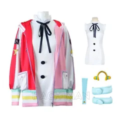【新品 未使用】ウタ コスプレ 衣装 UTA ワンピース フィルム レッド 飾り付 コスチューム ウタ 劇場版 世界の歌姫 Uta コスプレ衣装 変装 cosplay クリスマス ハロウィン