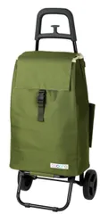 レップ(Rep) Cocoro(コ・コロ) ショッピングカート ココロ カートセット カーキ 40L 荷物フック 花柄 折り畳み式 ポケット収納 保冷 保温 エコバッグ 買い物 おしゃれ 可愛い シンプル 便利 コンパクト 軽量 キャンプ 運動会 花見