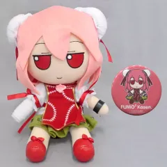 ふもふもかせん。 ぬいぐるみ 32 バッジ付 東方プロジェクト Gift 東方ぬいぐるみシリーズ32【茨木華扇】ふもふもかせん