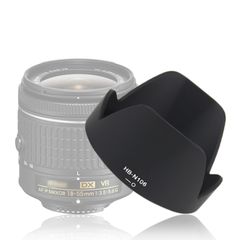 【特価商品】【HB-N106 互換】ニコン HB-N106 レンズフード互換 AF-P DX 18-55mm f/3.5-5.6G VR ニコン AF-P DX 18-55mm f/3.5-5.6G レンズ対応