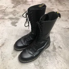 Dr.Martens YOHJI YAMAMOTO 14ホール レースアップ サイドジップ ブーツ ドクターマーチン ヨウジヤマモト 30cm  74322A1のサムネイル