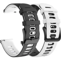 時計バンド クイックリリース ベルト 柔らかく快適なシリコンスポーツ ウォッチバンド スマートウォッチ 交換ベルト 腕時計 替えバンド 2本セット