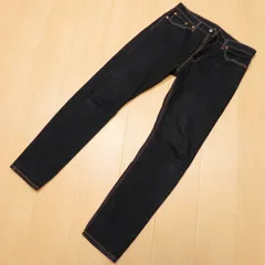 -651【濃紺】LEVI'S ★ 510 SKINNY ストレッチ デニム (W33/L32) ★ リーバイス スキニー ジーンズ