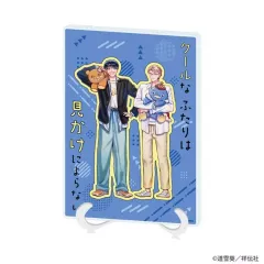 【中古】アクリルスタンド・アクリルパネル 01.多田野くん＆氷鷹社長(描き下ろしイラスト) アクリルアートボード(A5サイズ) 「クールなふたりは見かけによらない」