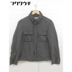 ◇ SHIPS シップス 長袖 ジップアップ ジャケット サイズM ダークブラウン メンズ  【中古】 【1111290004339】