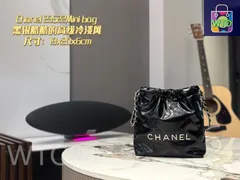 【今日特価】Chanel シャネル ミニ22バッグ 小牛皮素材で柔らかく軽量、可愛らしいデザイン。調節クリップ付き