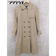 ■ ◎ UNITED ARROWS green label relaxing ウエストベルト付き  トレンチ コート サイズ40 ブラウン系 レディース  【中古】 【1002801750619】