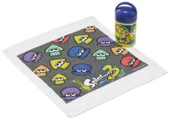 【在庫処分】32×30.5cm 日本製 3 スプラトゥーン おしぼり OA5AG-A ケース付き おしぼりセット 抗菌 スケーター(Skater)