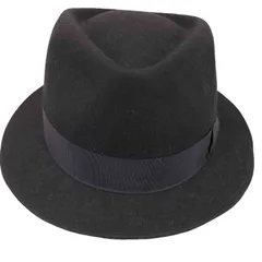 【美品】CA4LA カシラ　中折れハット　wool 黒　キムタク　岩城滉一 CA4LA カシラ中折れハットwool ブラック黒キムタク岩城滉一