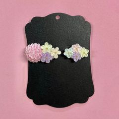 1/6ドール用髪飾り　2点セット　人形用髪飾り　つまみ細工