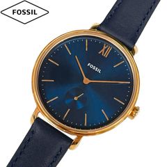 FOSSIL フォッシル 新品・アウトレット 腕時計 KALYA カルヤ ES4663 レディース クォーツ ブルー文字盤 ネイビーレザーベルト 並行輸入品 送料無料