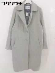 ◇ A day in the life UNITED ARROWS ウール混 長袖 チェスターコート サイズ38 グレー レディース  【中古】 【1202180002198】