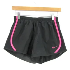 ナイキ ショートパンツ ドライフィット スポーツウエア ボトムス 黒 レディース Lサイズ ブラック NIKE 【中古】
