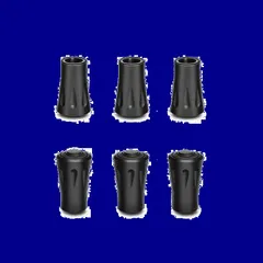 【新着商品】端末保護キャップ 取り替え用 ステッキカバー ゴムキャップ 登山 キャップ スキー キャップ ウォーキング キャップ ウォーキングポール ハイキング 登山ストック保護 軽量 滑り止め 耐磨耗 6個セット ストック 汎用タイプ ラバーキャップ 交換部