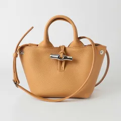 新品 ロンシャン LONGCHAMP ショルダーバッグ ル ロゾ トップハンドルバッグ XSサイズ ウォルナット