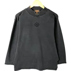 古着 80~90年代 エディーバウアー Eddie Bauer 黒タグ ハイネック スリットネック スウェットシャツ トレーナー/eaa549011