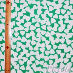 USAコットン　カットクロス　michael miller　トライアングル　グリーン　53cm×50cm（カット済）　FB-1730