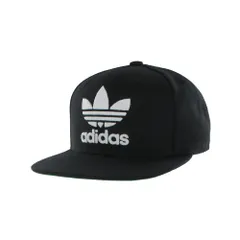 Adidas Men 's Originals Snapback Flatbrim S48638 キャップ フラットバイザーブラック 並行輸入品 