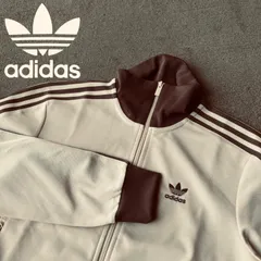 良配色 00s adidas トラックジャケット ベージュ ブラウン XL adidas Originals - 新品⭐️メンズ2XS 80s復刻adidasトラック