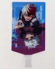 【中古】キーホルダー 轟焦凍＆荼毘 ストラップホルダーチャーム 「一番くじ 僕のヒーローアカデミア-正義のかたち-」 F賞