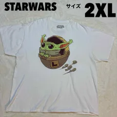 訳あり　スターウォーズ　STARWARS ベビーヨーダ　Tシャツ　サイズ2XL