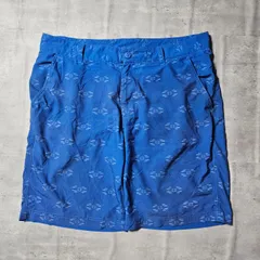『 Columbia / コロンビア 』 ネイティブ柄ショーツ ( W38 ) ブルー色 ネイティブ柄は、ユニークでありながらも落ち着きのある印象を持ち、どんなスタイルとも相性が良く特別なひとときを演出するアイテム