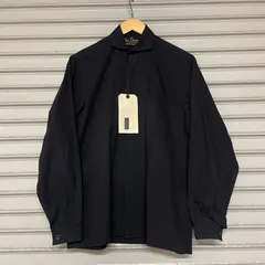 オーギャルソン AU GARCONS フロントポケットオーバーサイズリネンシャツ ネイビー サイズ：- AU GARCONS オーギャルソン フロントポケットオーバーサイズ