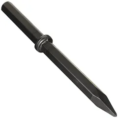 全長410mm_ツバあり HiKOKI(ハイコーキ) ハンマーH90SG用ブルポイント 全長410mm 六角部28.5mm 粉砕・ハツリ用 0099-6372のサムネイル