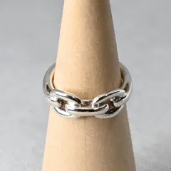 【新品仕上げ】美品 4℃ ヨンドシー リング 指輪 シルバー925 10号