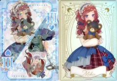 【中古】キャラカード 中野三玖(トランプ) ホログラム＆クリアカードセット 「ひこくじ 五等分の花嫁* ～どっちの私が好き?～」 J賞