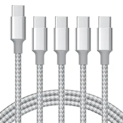 【人気商品】ケーブル PD対応 ケーブル 60W急速充電】データ転送 断線防止 高耐久ナイロン 【1m+1m+2m+2m/4本】タイプc iPhone 16 C /iPhone 15 / Type MacBook、iPad Pro/Air、Galaxy、Son