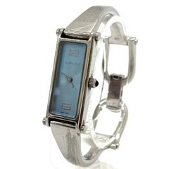 ◆GUCCI◆グッチ 稼働品 1500L クォーツ シルバー ブルー