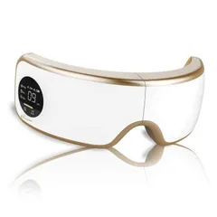 【新品未使用】【未開梱】フジアンドチェリー La Luna ラルーナ アイマッサージャー ホワイト EMR0208LAGLD