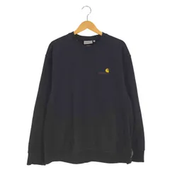 カーハートワークインプログレス Carhartt WIP AMERICAN SCRIPT SWEAT クルーネックスウェット メンズ import：L 