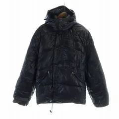 モンクレール MONCLER 茶タグ カラコルム ダウンジャケット フード付き 長袖 ジップアップ ロゴ 2 S 紺 ネイビー 41324-50-68950 ☆AA★ /MQのサムネイル