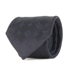 美品！現行 LOUIS VUITTON クラヴァット ブラック 2025年最新】ルイヴィトン ネクタイ クラヴァット・モノグラムの人気