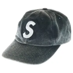 SUPREME 黒 Sロゴ ベースボールキャップ Supreme シュプリーム 2024AW S Logo Baseball Henley Sロゴ
