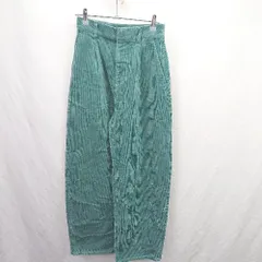 ◇ ⊇ LOWRYS FARM ローリーズファーム フレア コーデュロイフレアパンツ サイズM グリーン系 レディース E  【1505290041799】