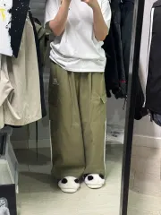 カーキ トレーニング パンツ