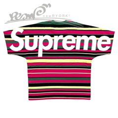 送料無料 メンズ Tシャツ ブラック Supreme シュプリーム Intarsia S/S 