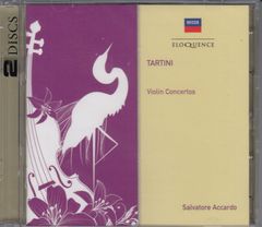 [2CD/Eloquence]ジュゼッペ・タルティーニ(1692-1770):ヴァイオリン協奏曲イ長調D.96&ヴァイオリン協奏曲変ロ長調D.117&ヴァイオリン協奏曲ト長調D.78他/サルヴァトーレ・アッカルド(vn & cond)&イ・ムジチ他 1973他
