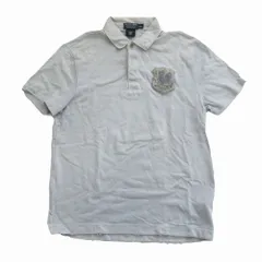 POLO JEANS COMPANY RALPH LAUREN ラルフローレン ポロシャツ 半袖 ライトブルー サイズL メンズ 【中古】