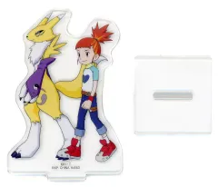 デジモン 缶バッジ アクリルチャーム お台場 25周年 留姫