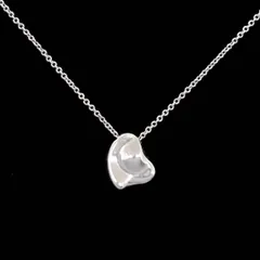 【お値下げ】TIFFANY&Co. ｜カーブドハートネックレス｜シルバー 楽天市場】ティファニー カーブドハート ネックレス シルバー