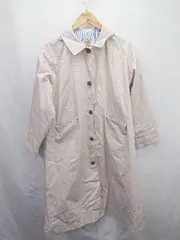 ■ ⊇ サマンサモスモ Samansa Mos2 カジュアル系 長袖 ロングコート サイズＦ ベージュ系 レディース E  【1507160023553】